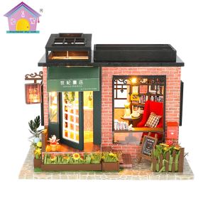 Miniatura de casa de bonecas para meninas
