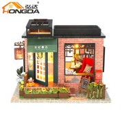 biblioteca em miniatura faça você mesmo