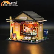 Casa de bonecas em miniatura estilo japonês