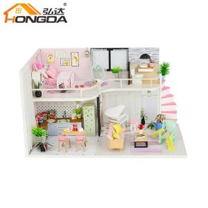 Casa em miniatura modelo