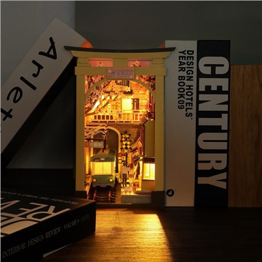 Fácil de montar estilo japonês Sakura Holiday DIY Book Recanto